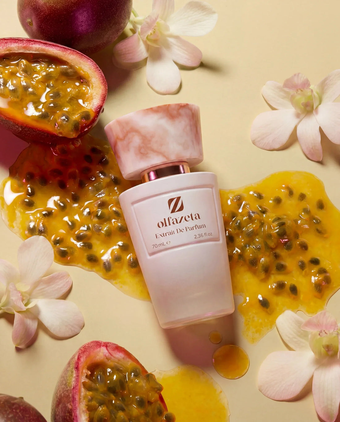 Olfazeta Millésime extracto de perfume frasco blanco