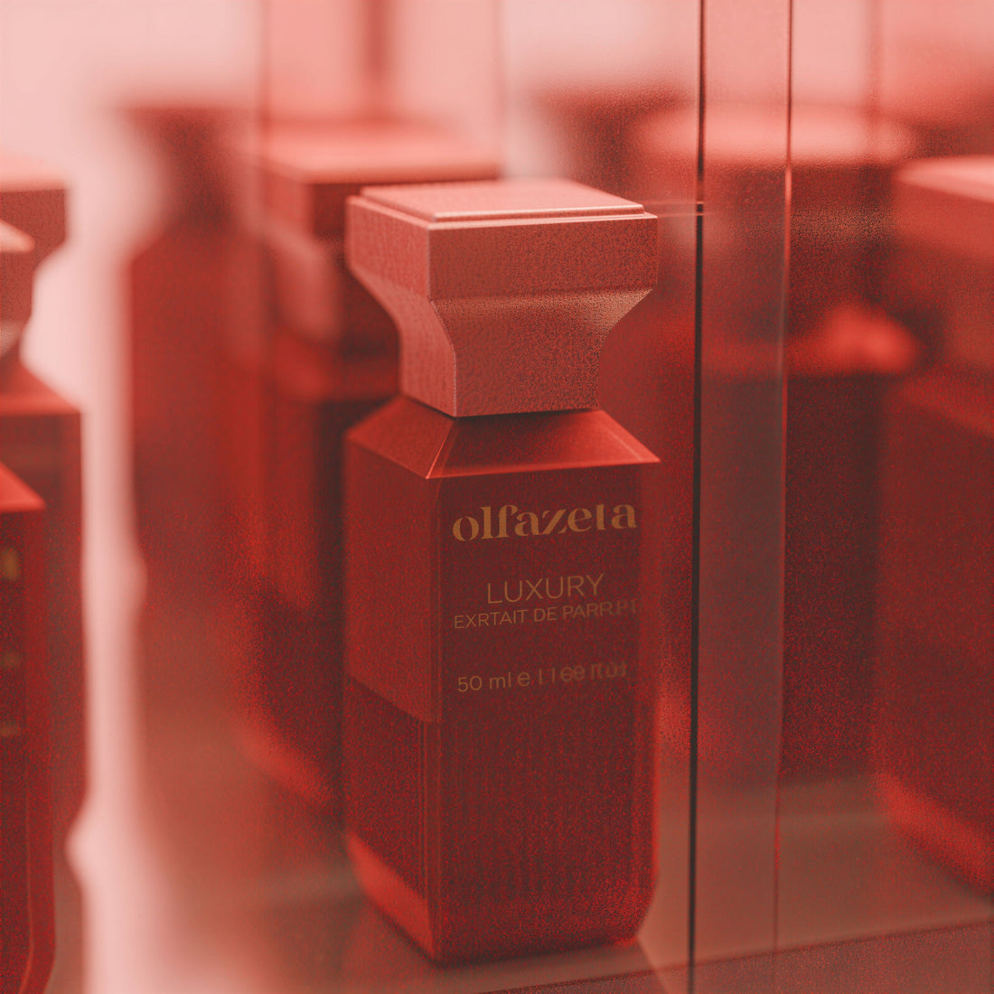 Olfazeta Luxury extrait de parfum flacon rouge